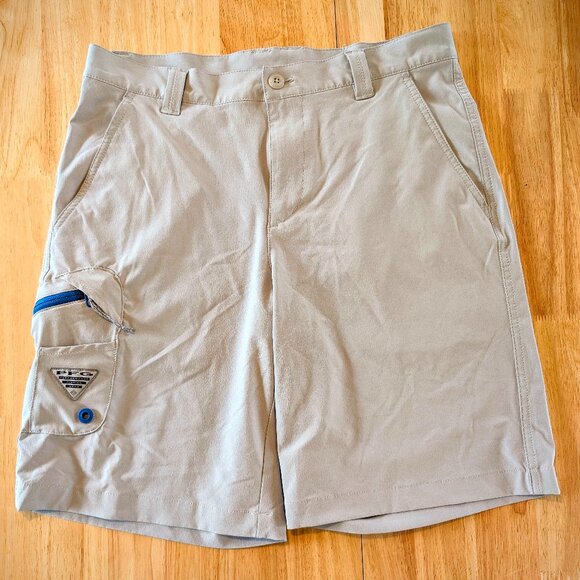 Columbia Men's PFG Terminal Tackle Shorts (Cool Grey) - Picture 1 of 2